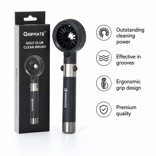 Gripmate golf club clean brush - clean,