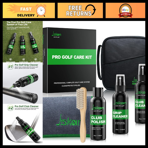 Golf care kit grip - kit, cleaner